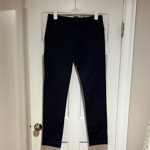 J. Crew Men's Dark Blue Chinos
